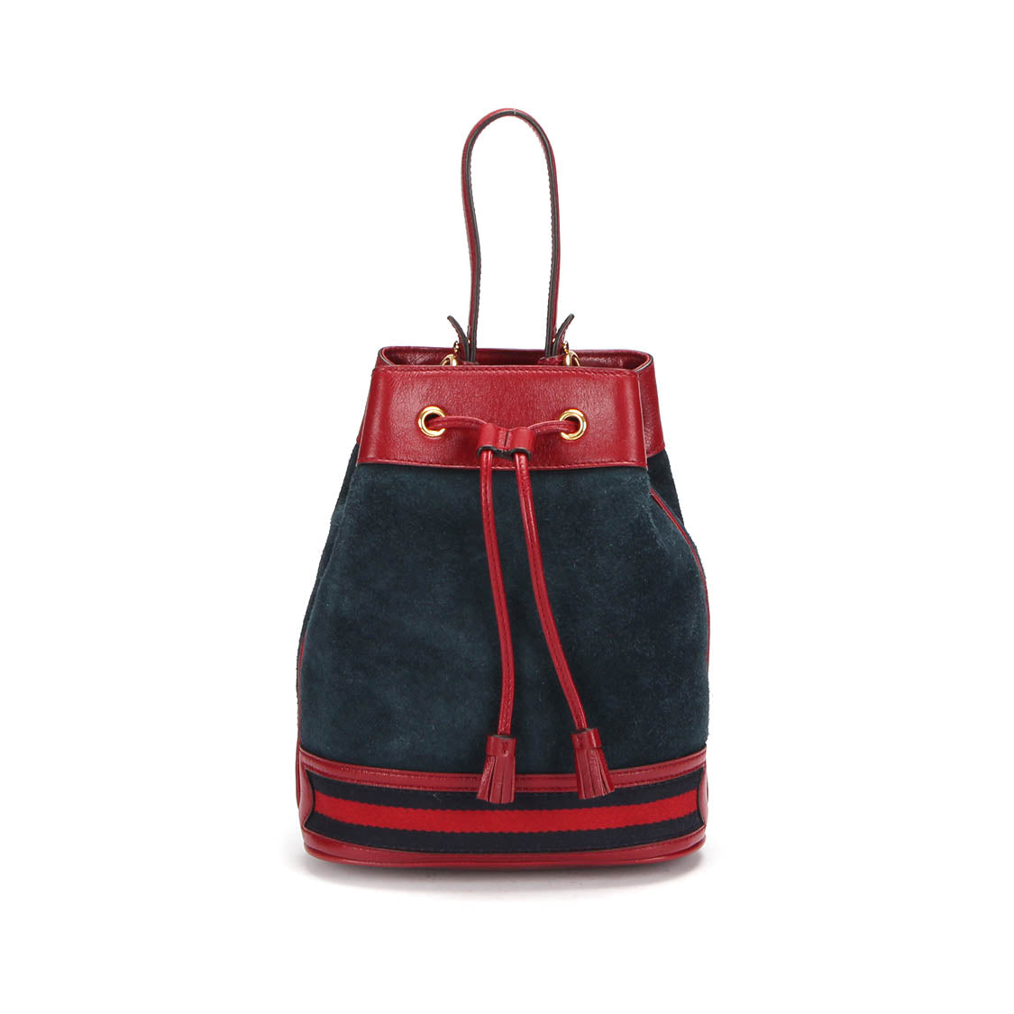 Small Suede Ophidia Bucket Bag 550621
