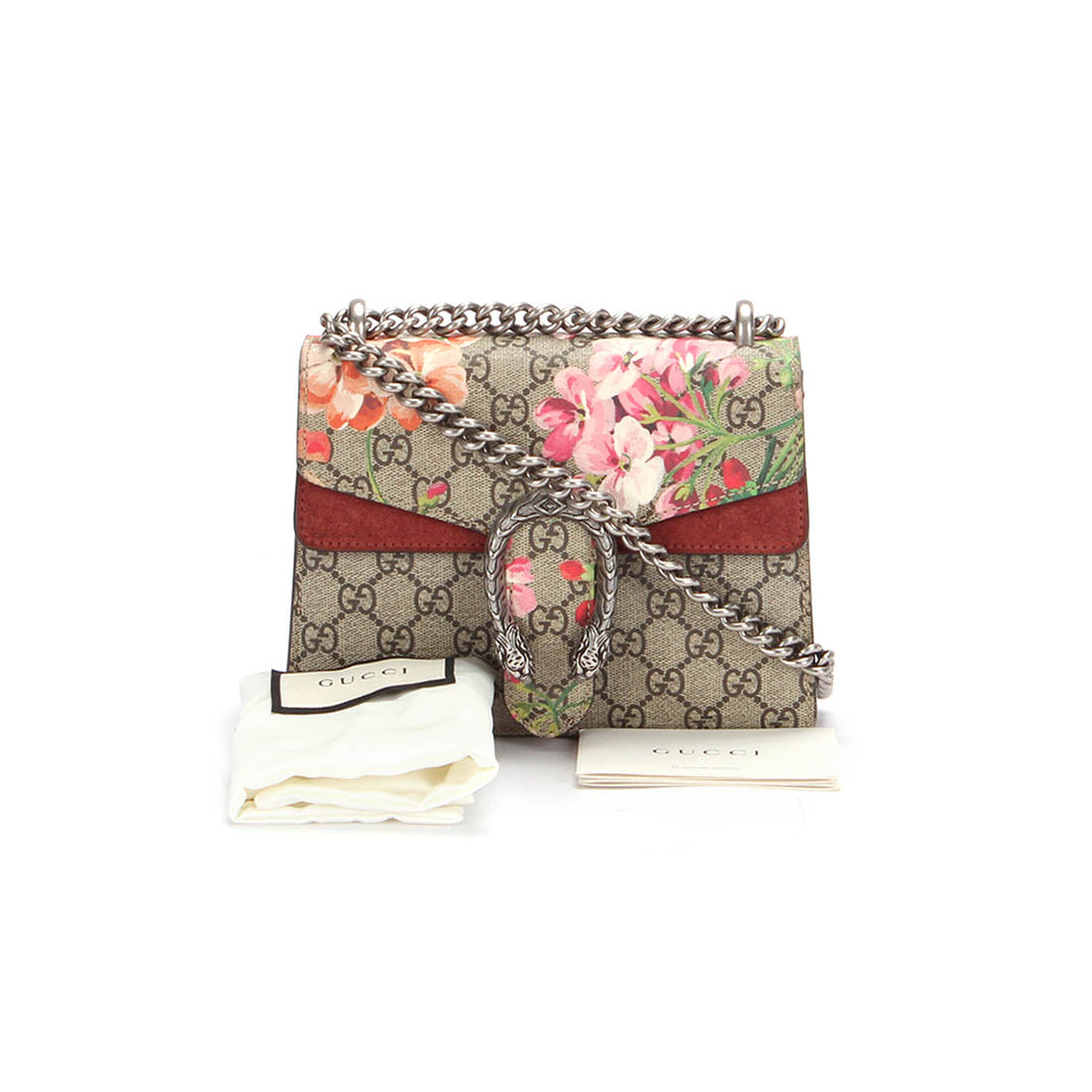 Mini GG Supreme Blooms Dionysus Shoulder Bag 421970