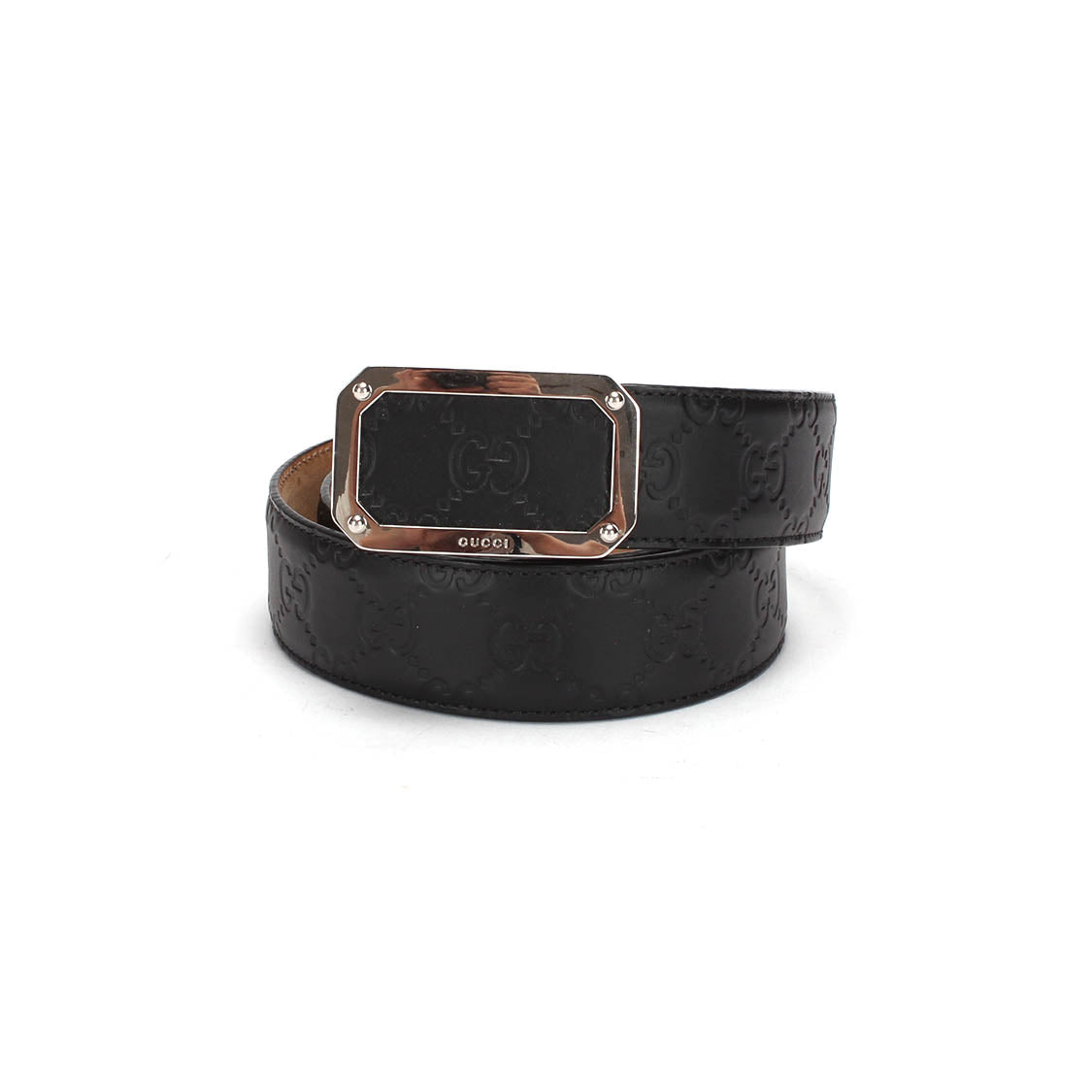 Guccissima Leather Belt 403941