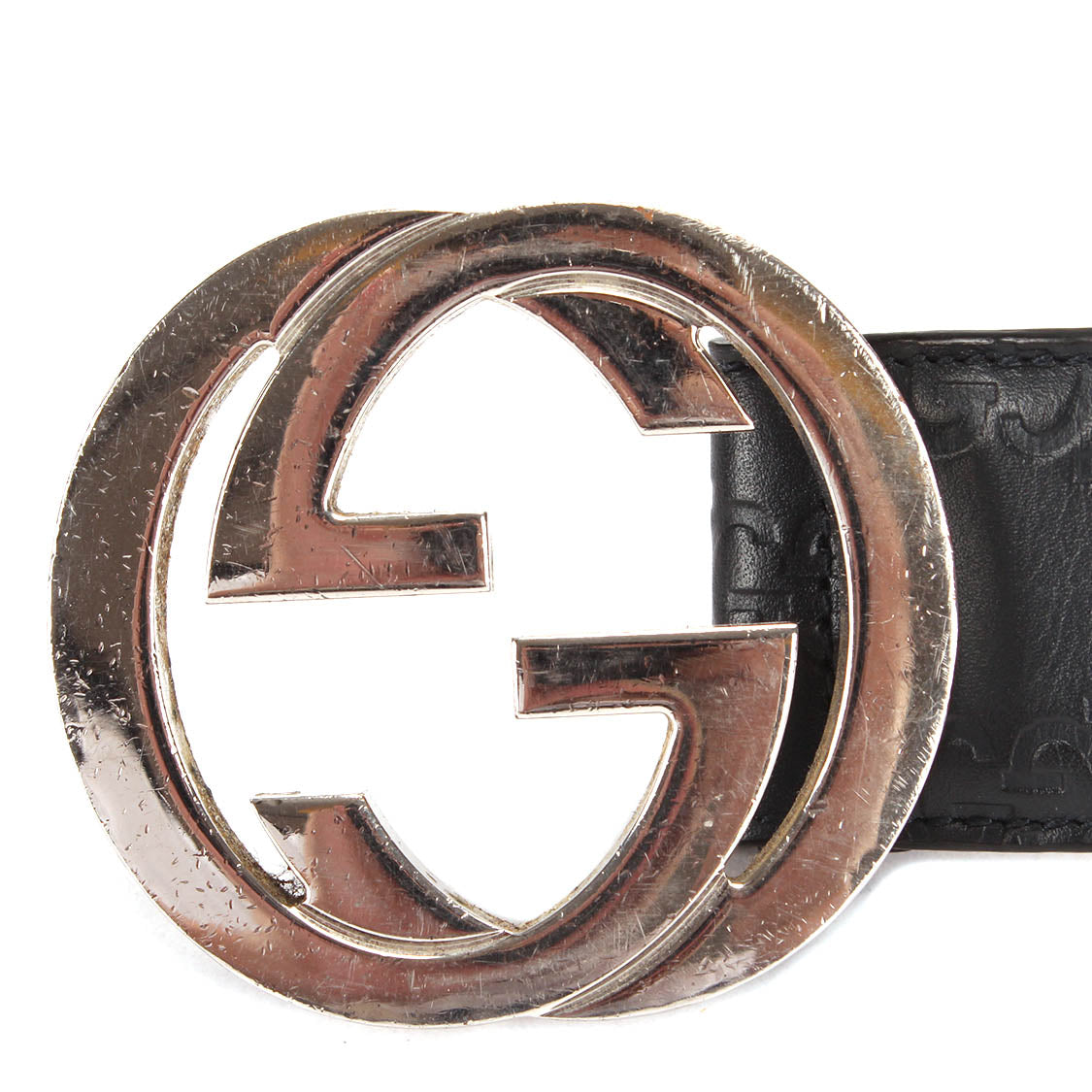 Guccissima Signature Belt 411924