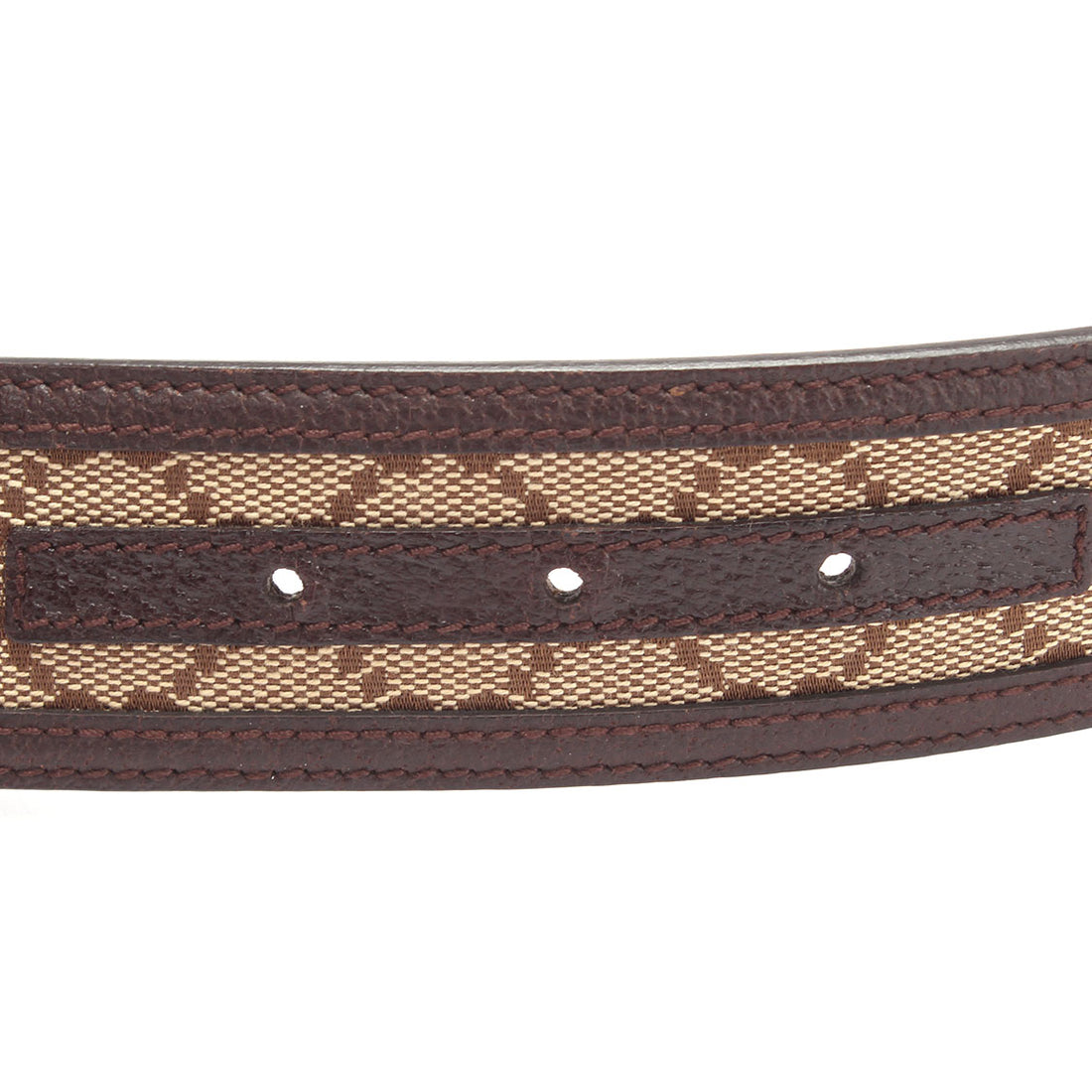 GG Canvas Interlocking G Belt 114876