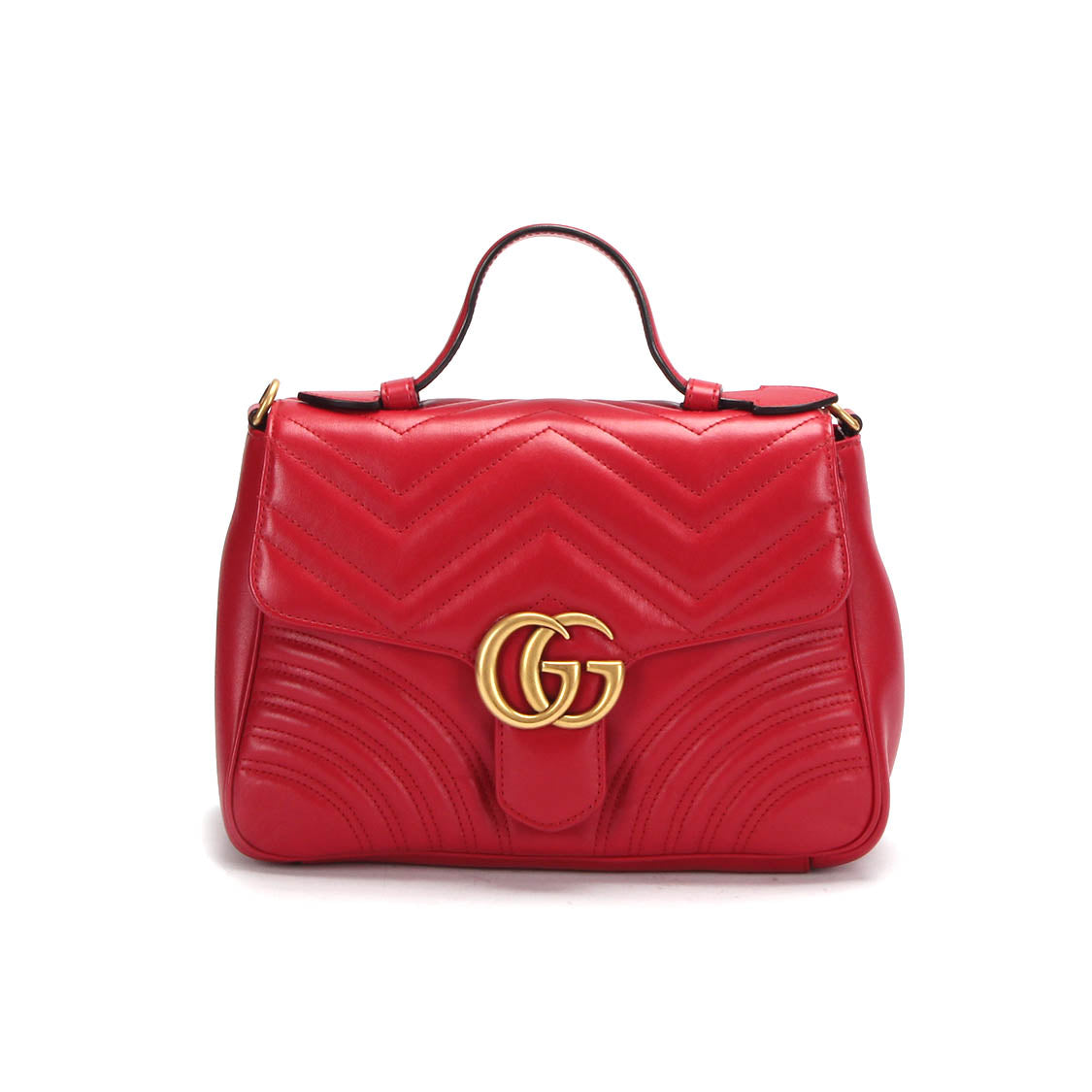 Small GG Marmont Top Handle Bag 498110