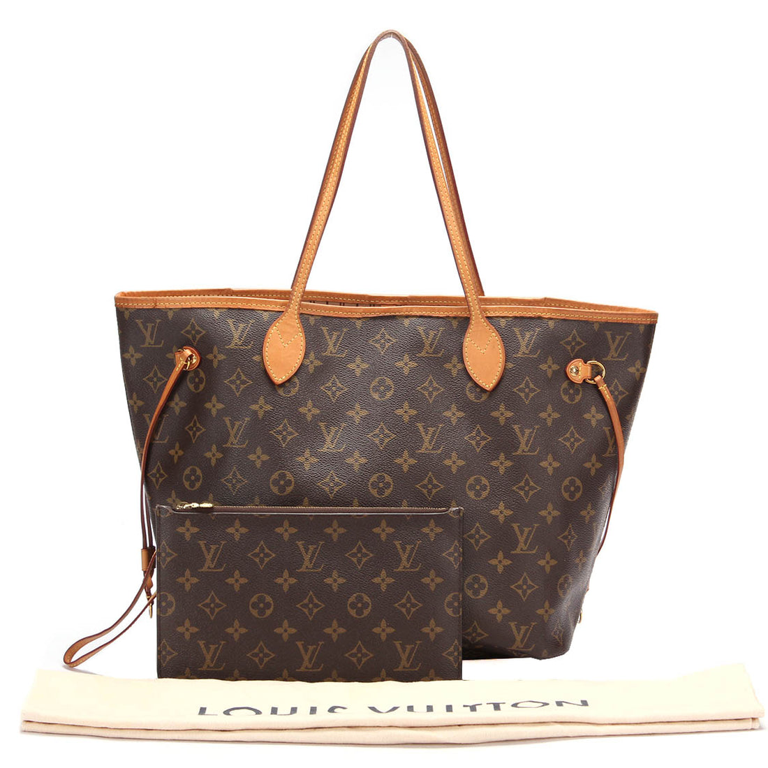 Monogram Neverfull MM with Pouch