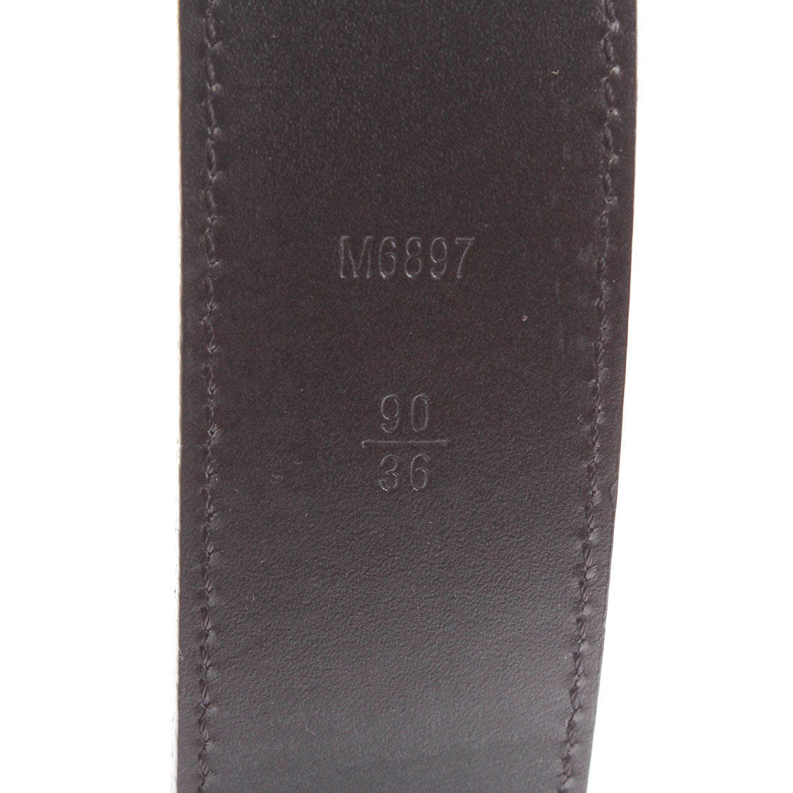 LOUIS VUITTON ceinture initial Belt M6897