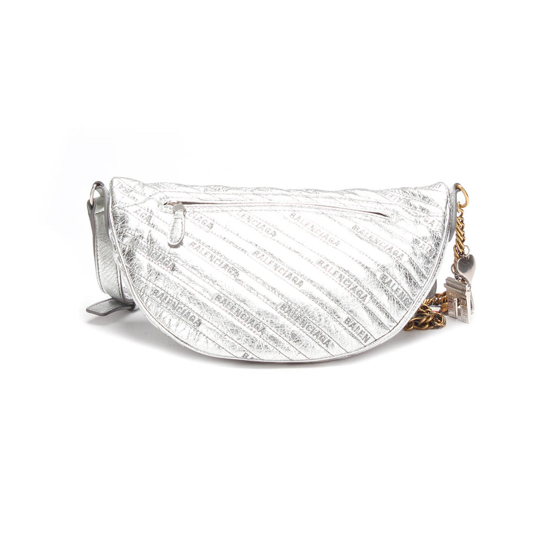 Quilted Metallic Souvenir Belt Bag