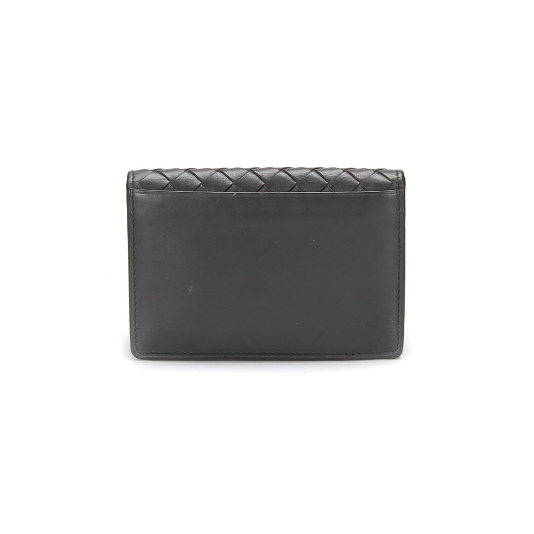 Intrecciato Leather Small Wallet