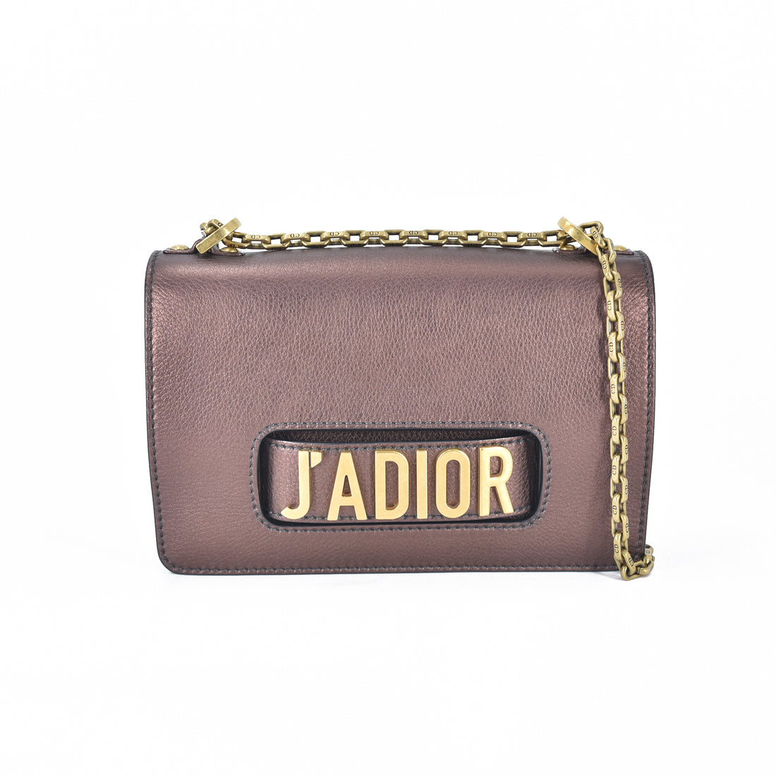 J'Adior Leather Flap Bag