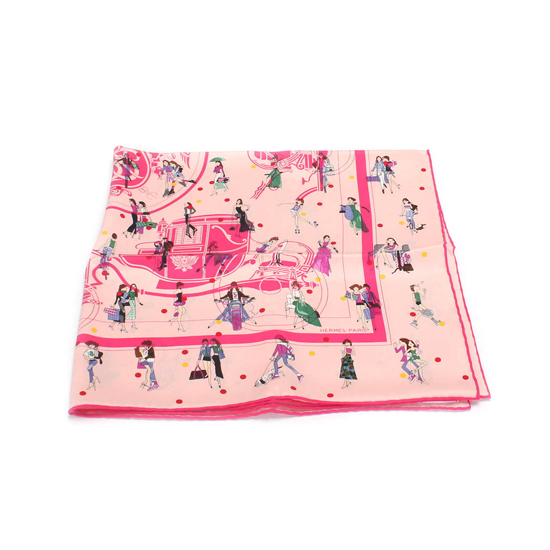 Ex-Libris les Parisiennes Silk Scarf