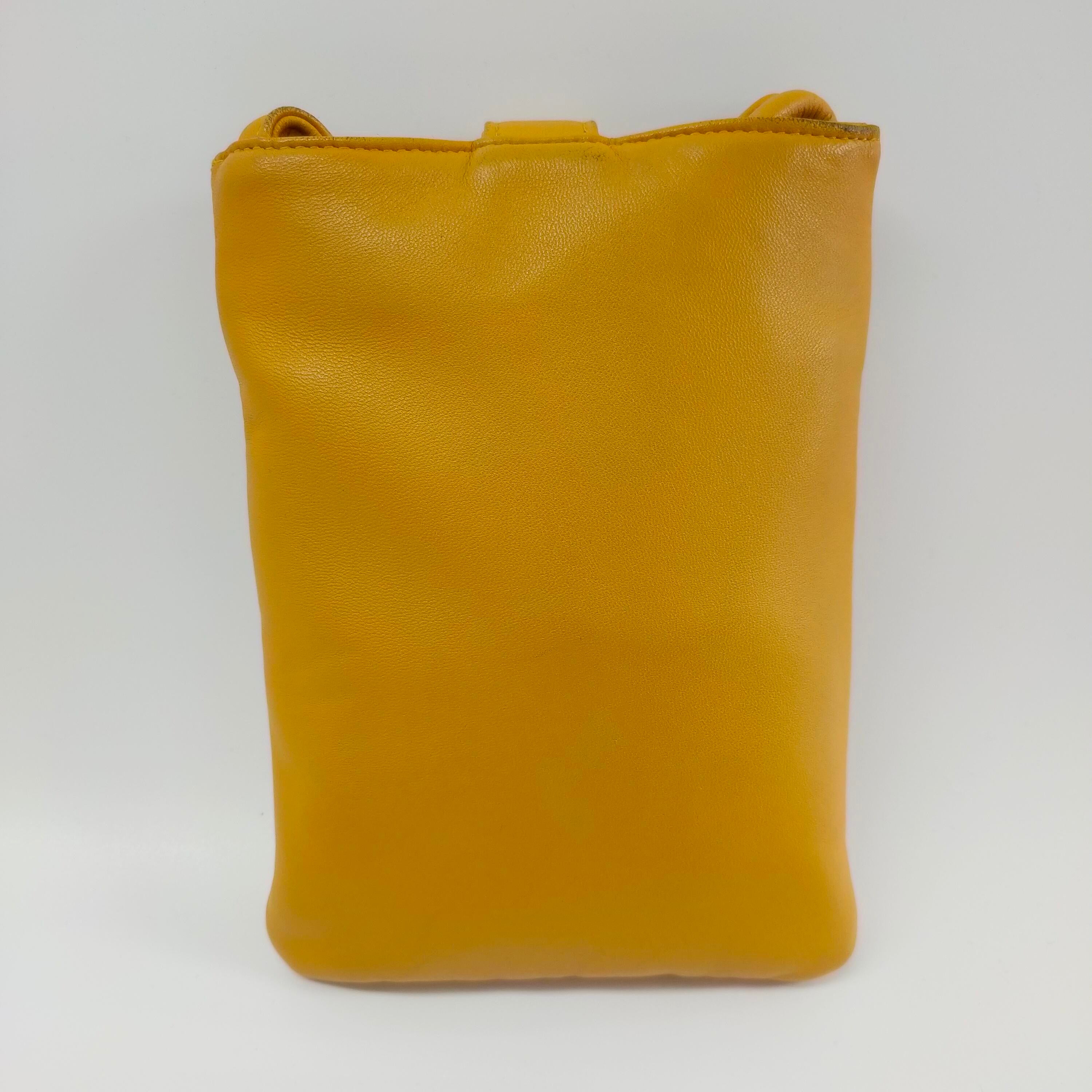 Leather Anagram Crossbody Bag