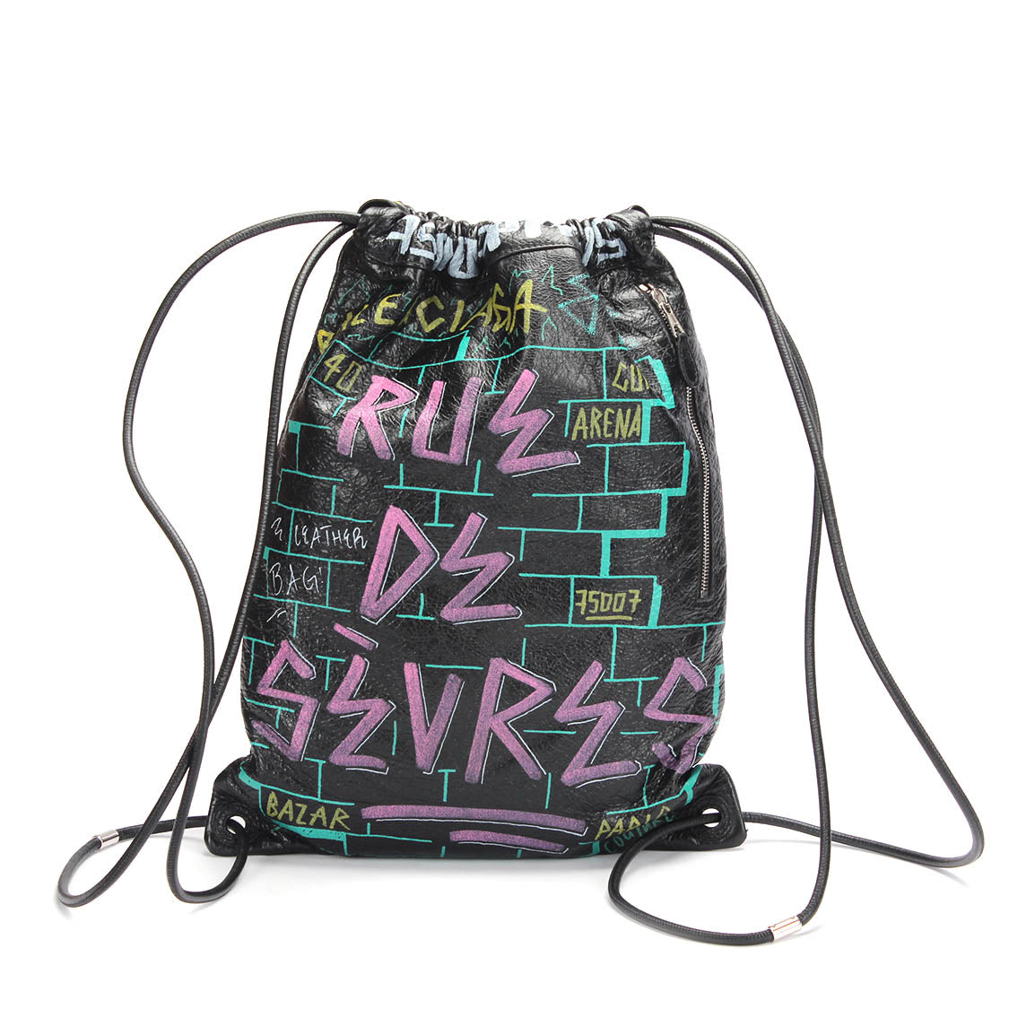 Graffiti Bazar Drawstring Backpack 581779