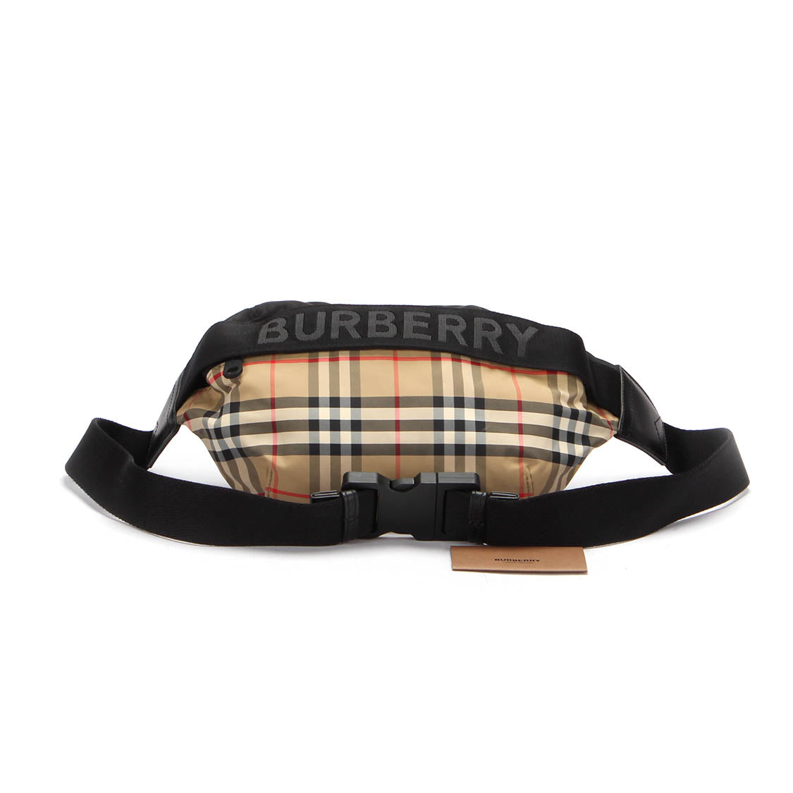 House Check Canvas Belt Bag