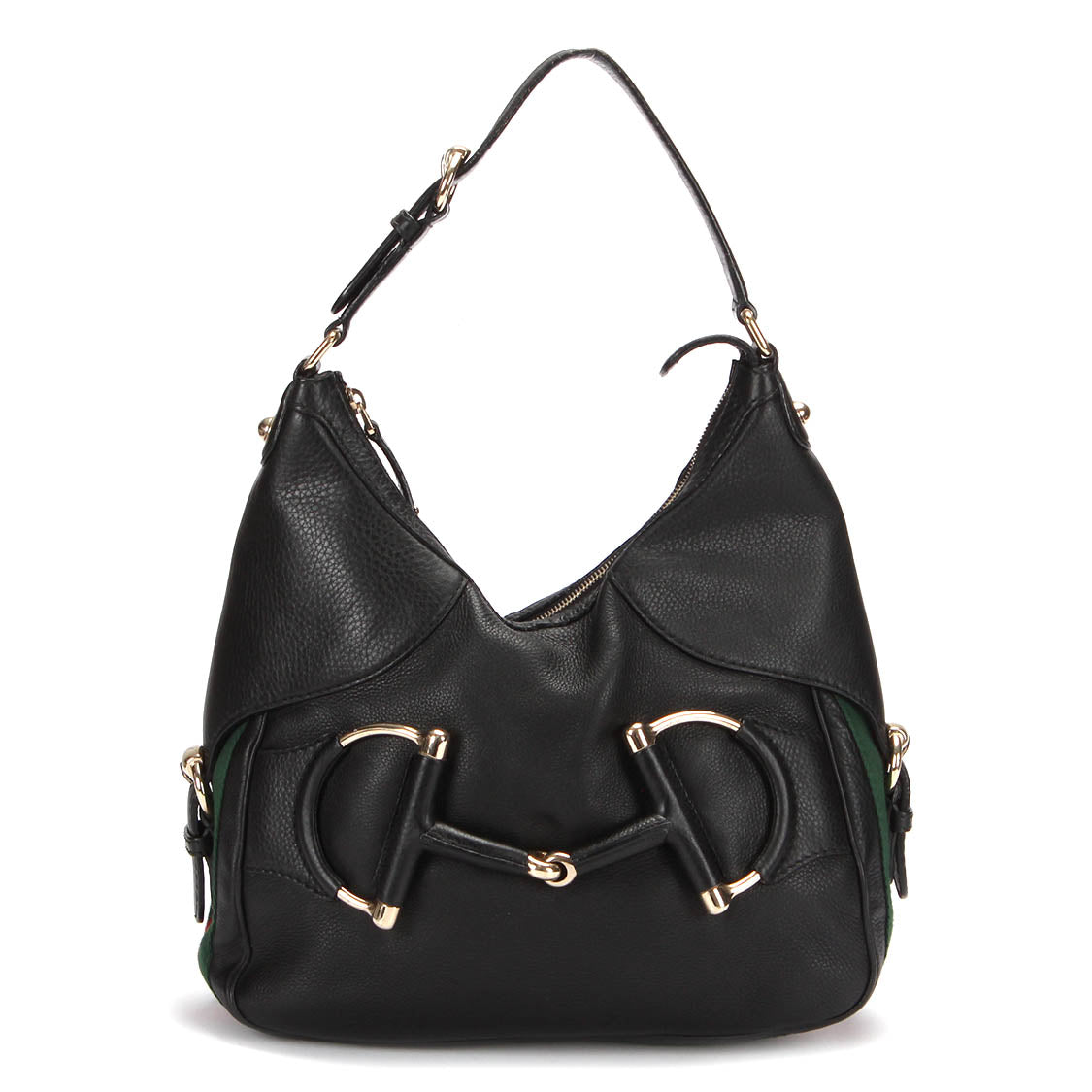 Horsebit Web Hobo Bag 247604