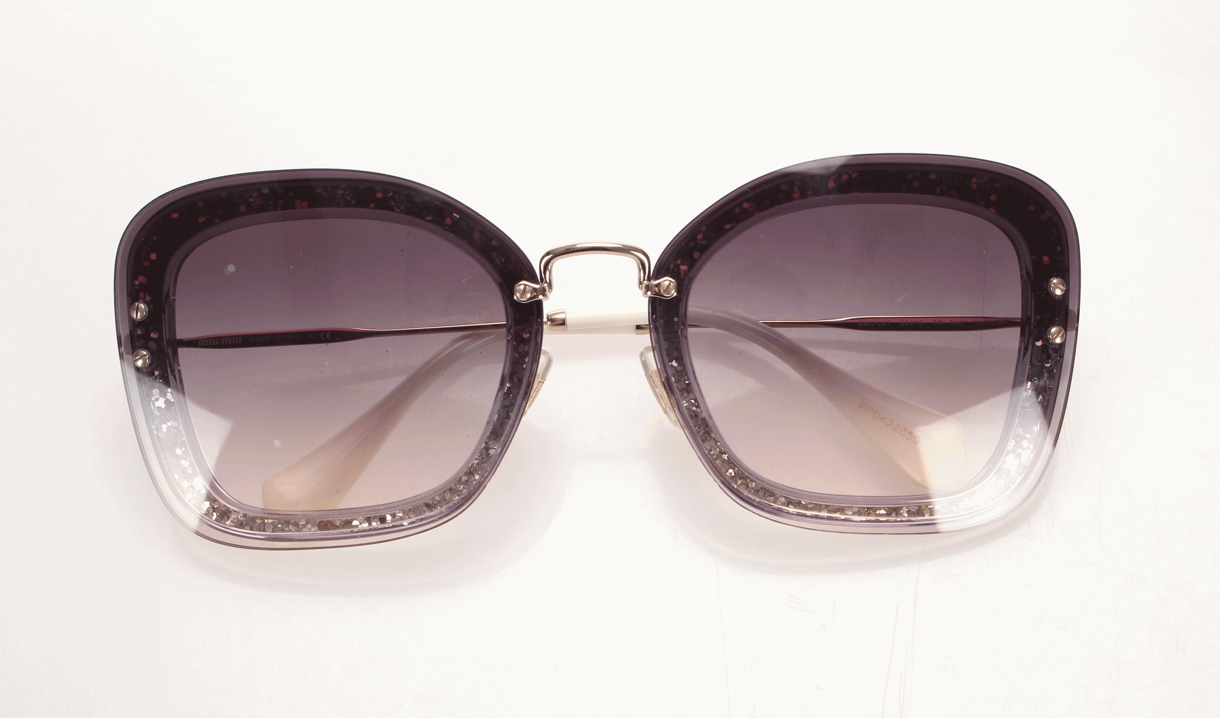 Oversized Cat Eye Tinted Sunglasses SMU02T