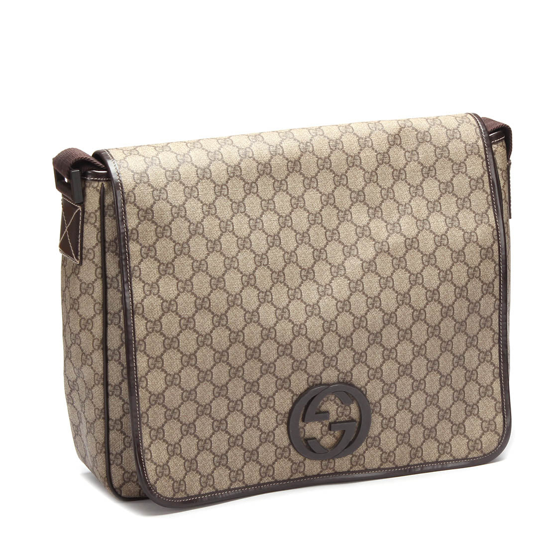 GG Supreme Interlocking G Messenger Bag 222291