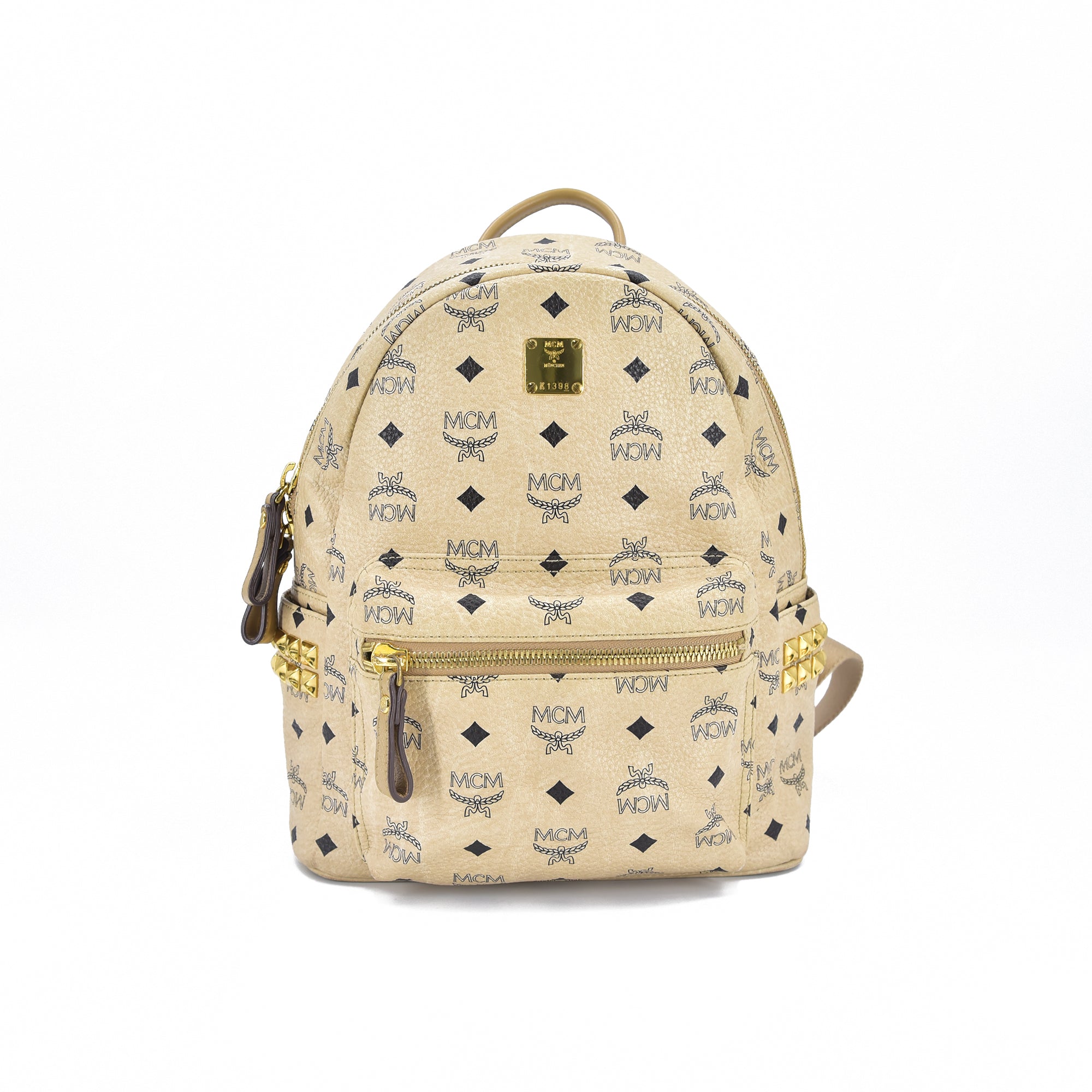 Visetos Leather Small Stark Backpack K1398