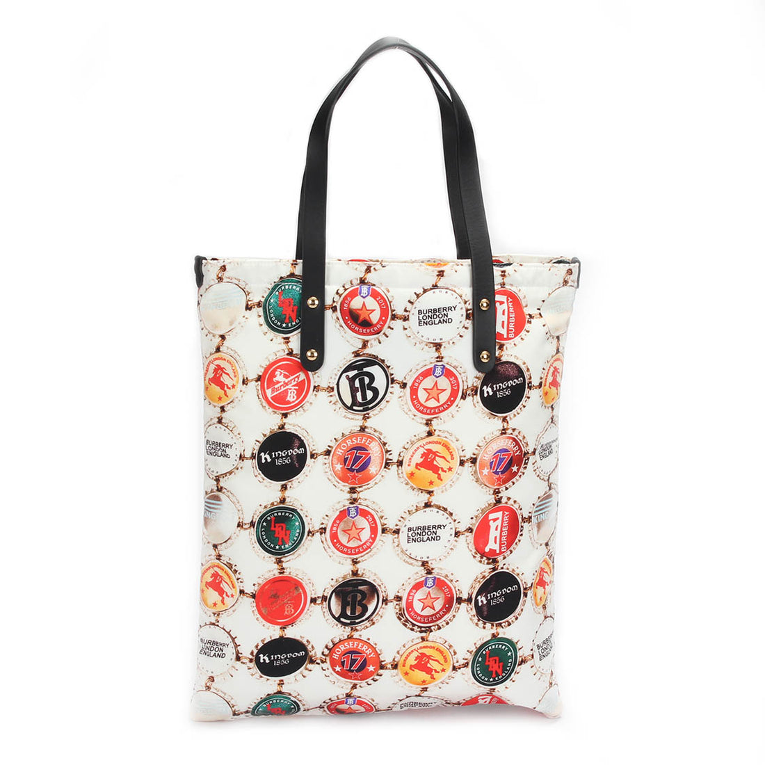 Printed Nylon Tote Bag