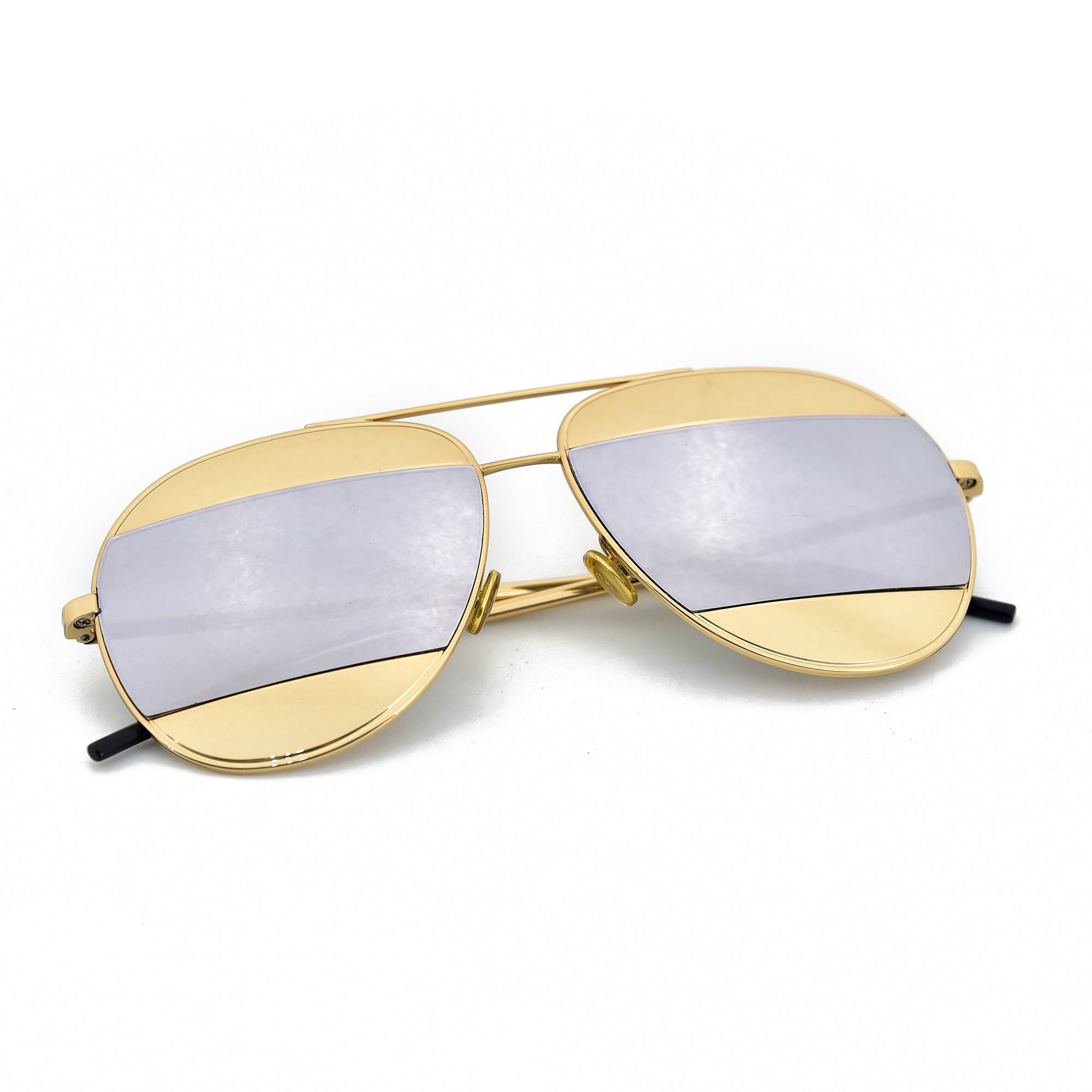 DiorSplit 1 Aviator  Mirrored Sunglasses