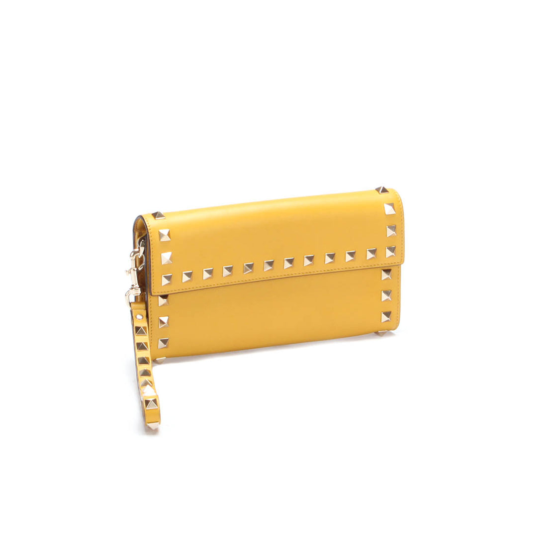 Rockstud Leather Wallet