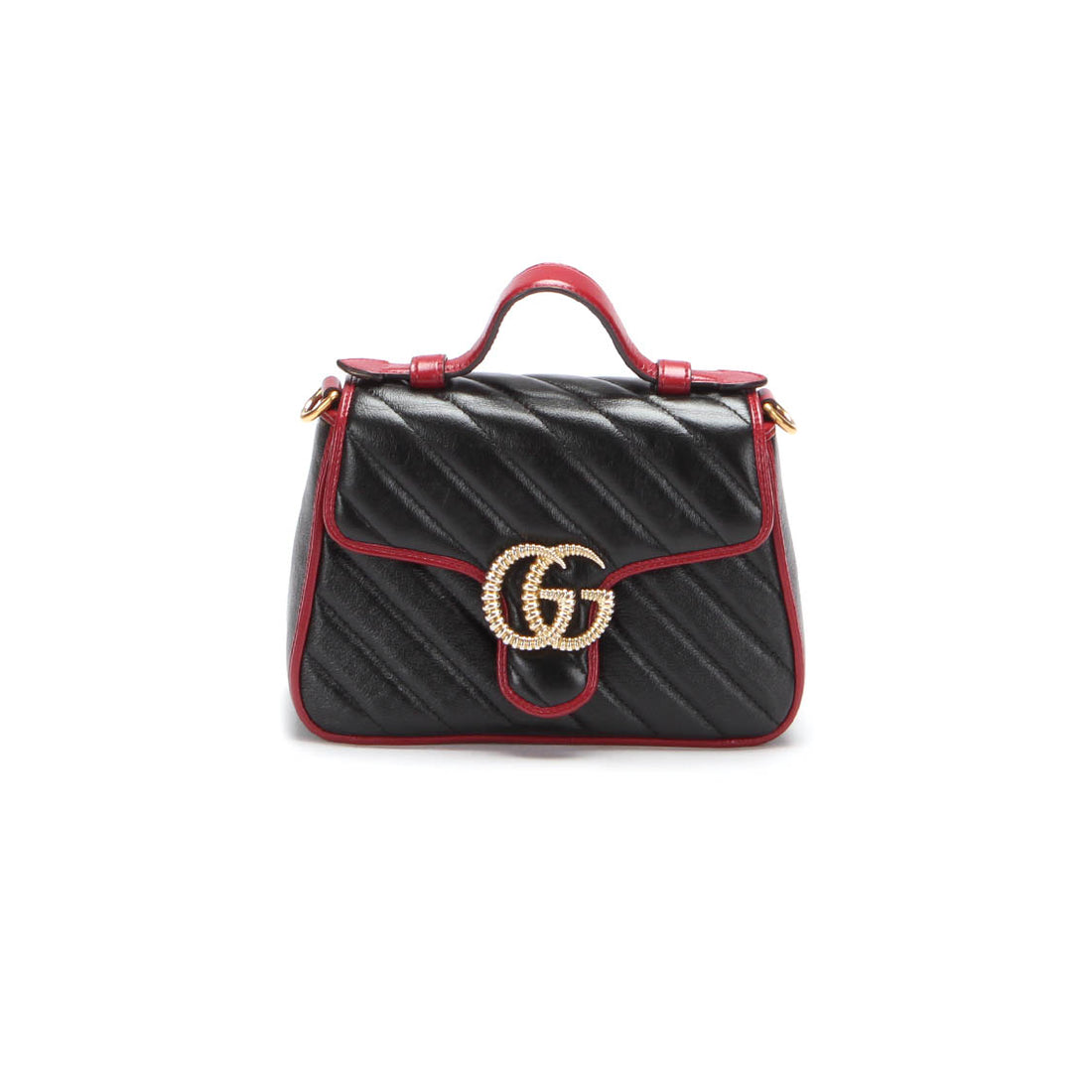 GG Marmont Mini Top Handle Bag 583571