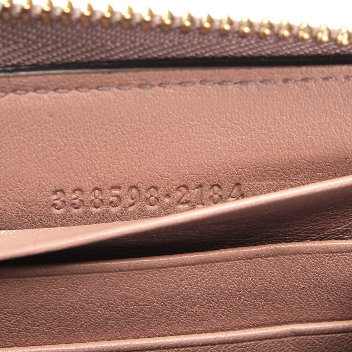 Microguccissima Trimmed Long Wallet