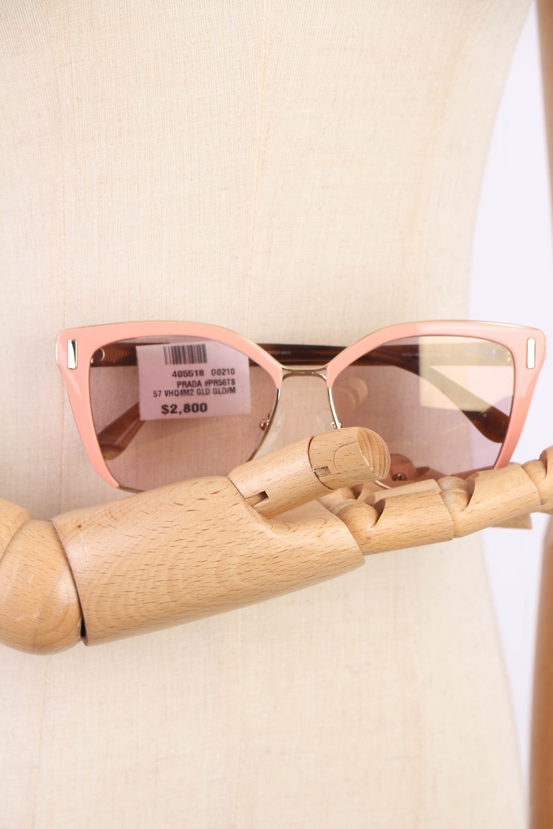 Cat Eye Tinted Sunglasses SPR56T