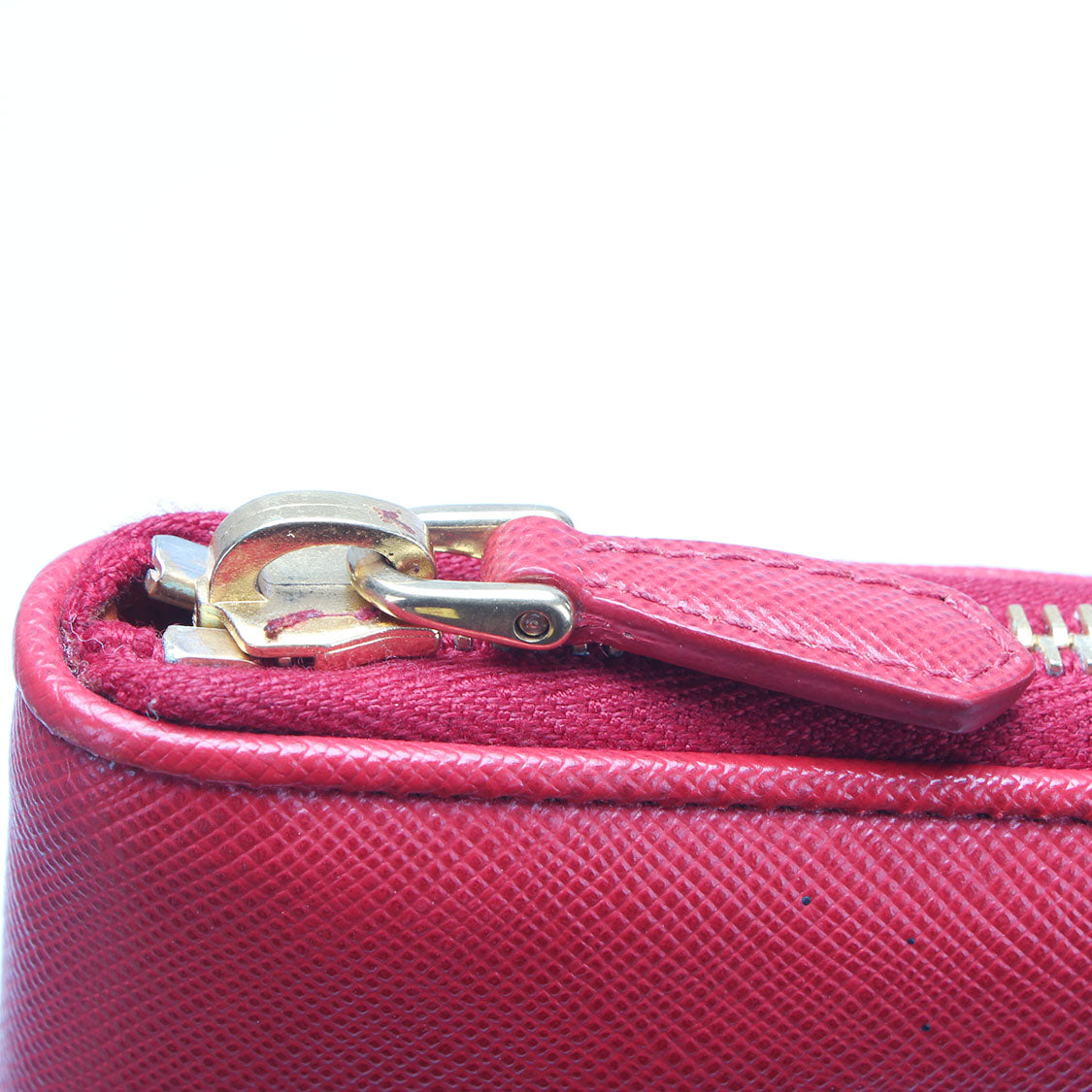 Saffiano Continental Zip Around Wallet