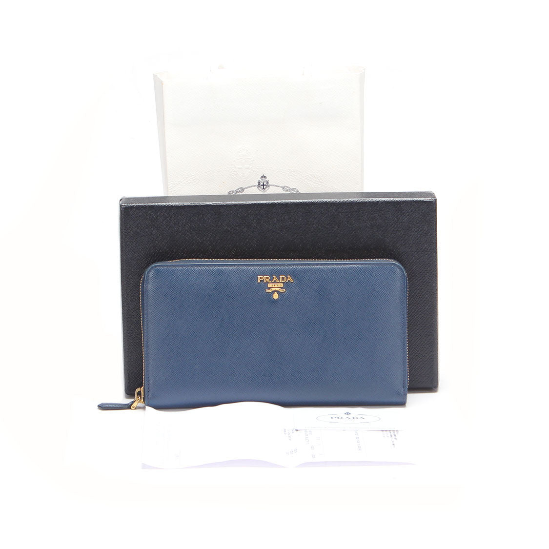 Saffiano Zip Wallet