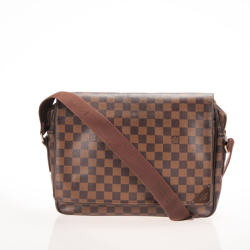 Authentic Louis Vuitton Damier Shelton Messenger Bag MM N41149
