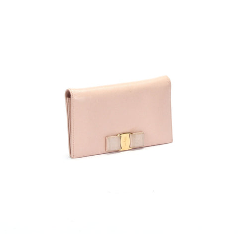 Vara Bow Leather Wallet on Chain