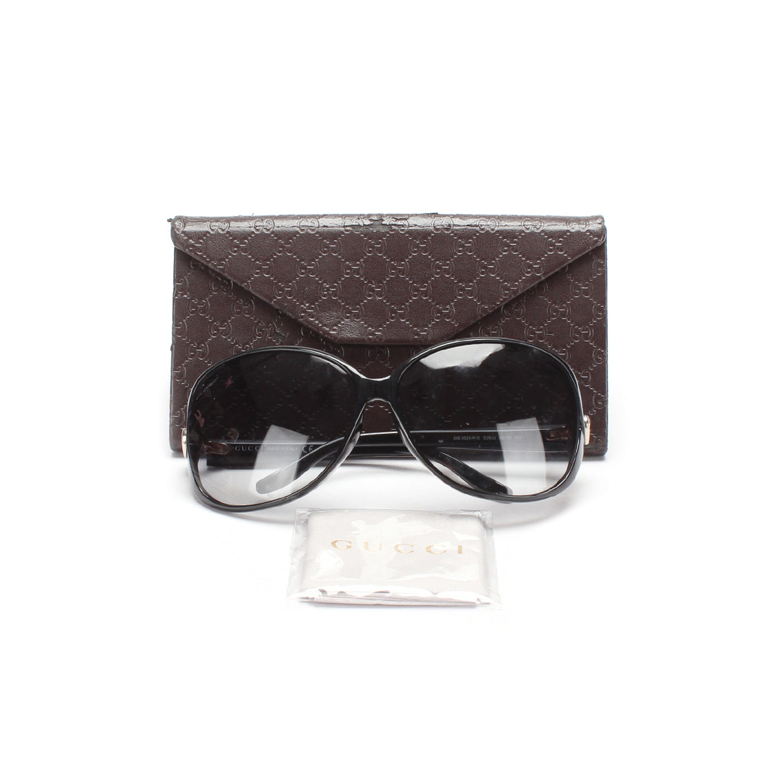 Interlocking G Accent Oversized Sunglasses