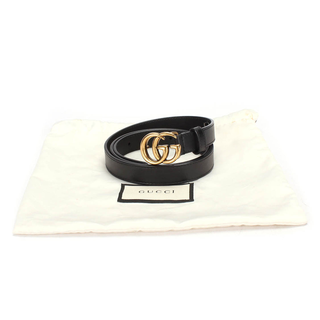 GG Marmont Leather Belt