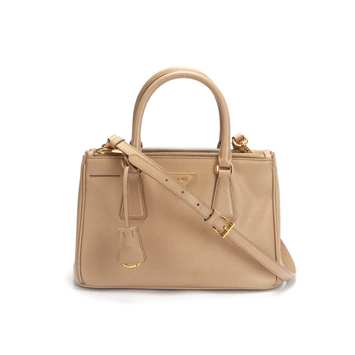 Mini Saffiano Galleria Shoulder Bag