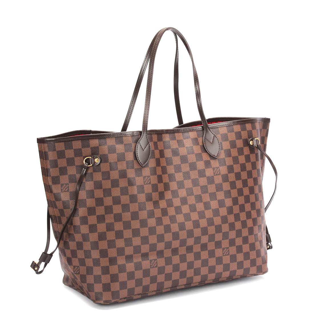 Damier Ebene Neverfull GM with Pouch N41357