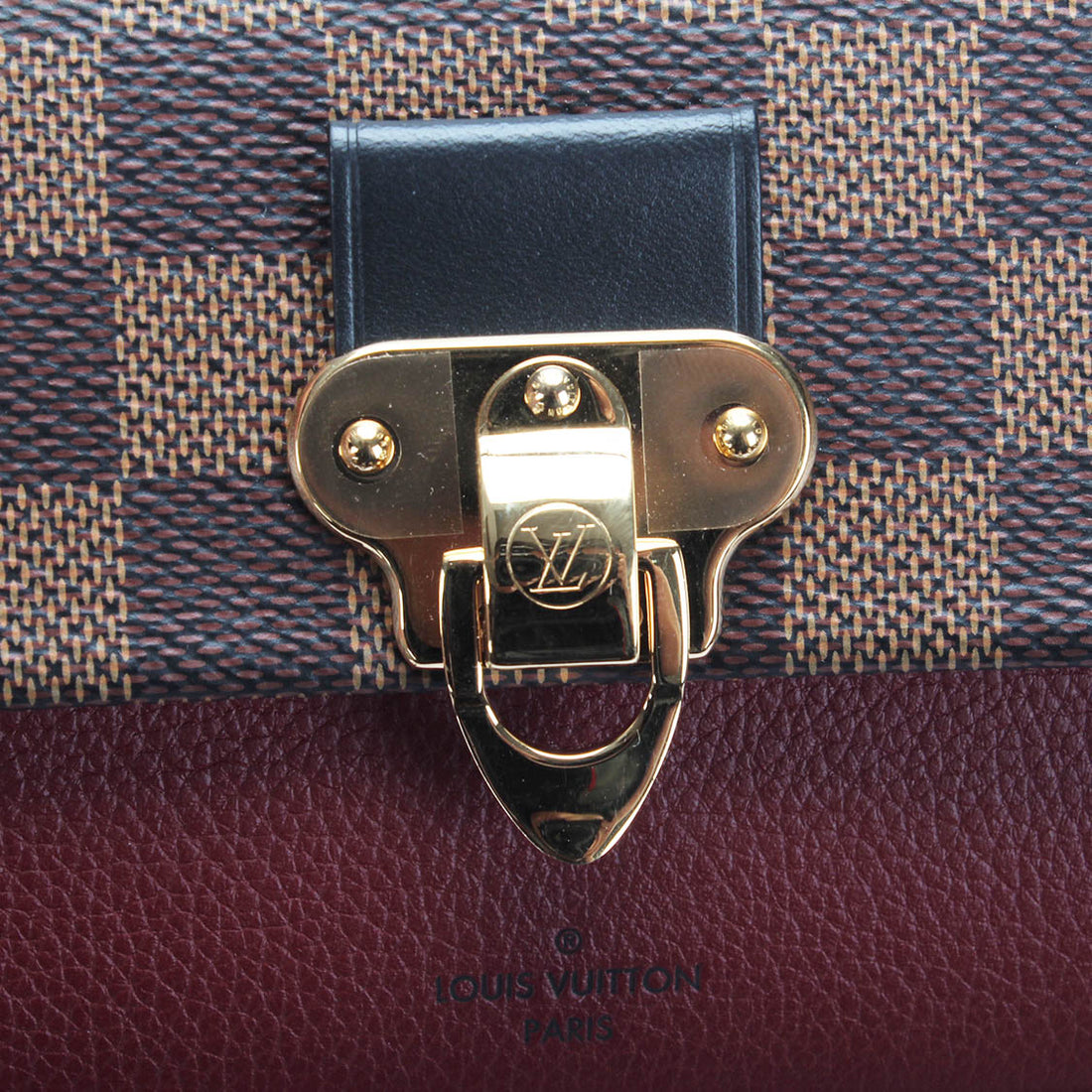 Damier Ebene Vavin Wallet on Chain N60222