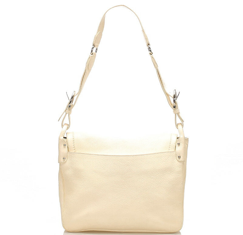 Gancini Leather Shoulder Bag