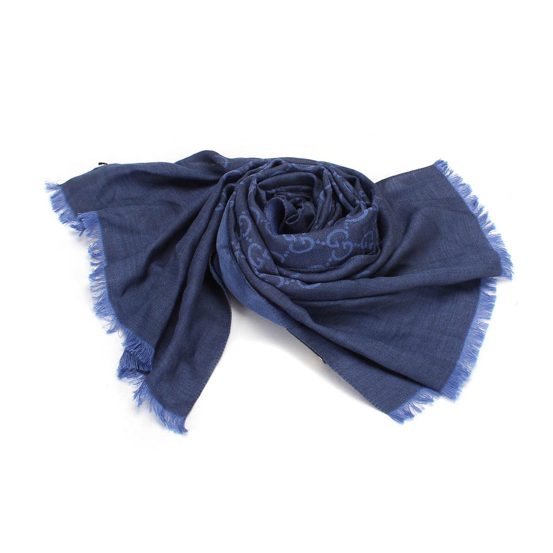 GG Wool and Silk Scarf