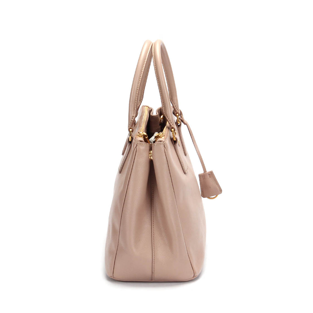 Saffiano Double Zip Galleria Tote Bag