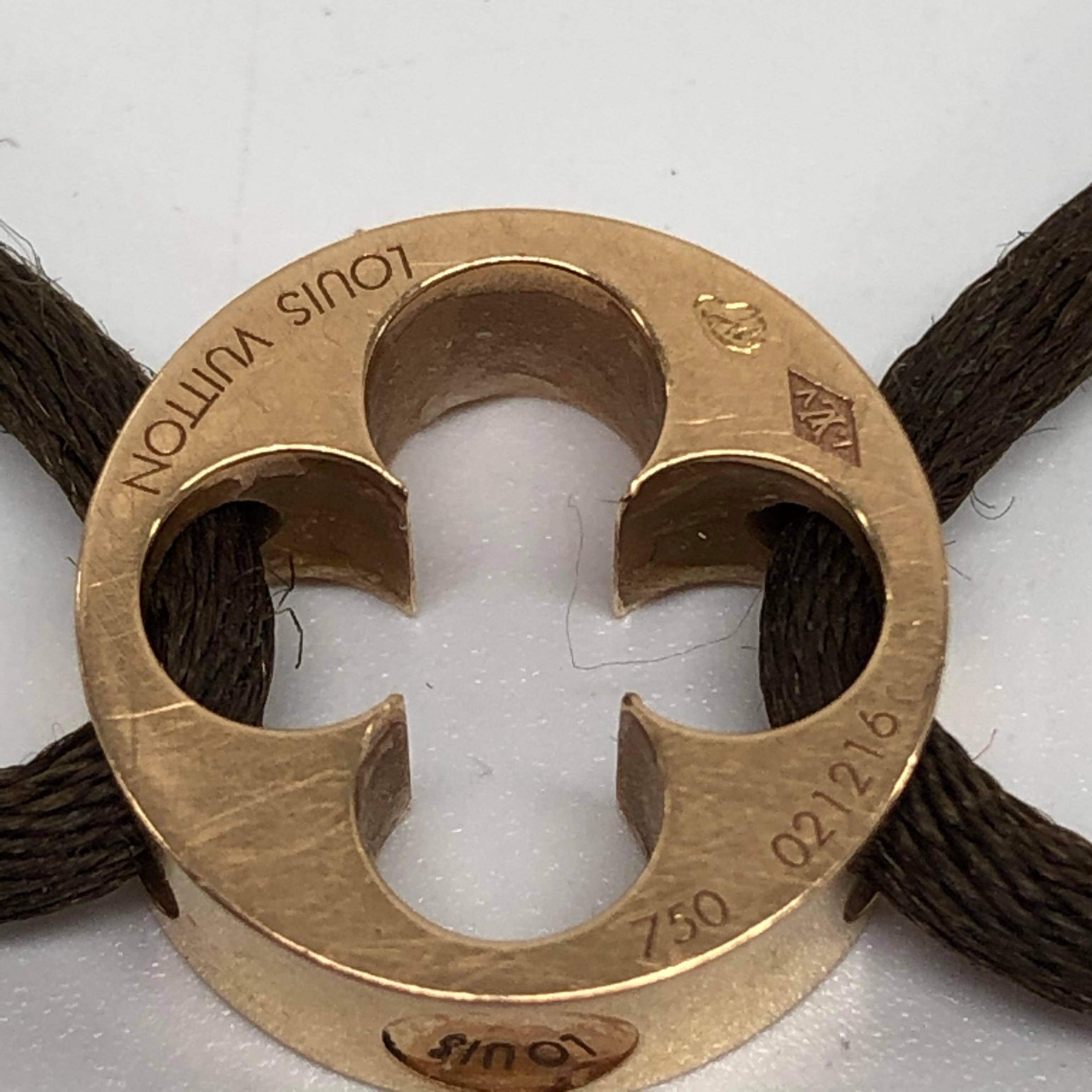 Louis Vuitton Medallion Empreinte Necklace