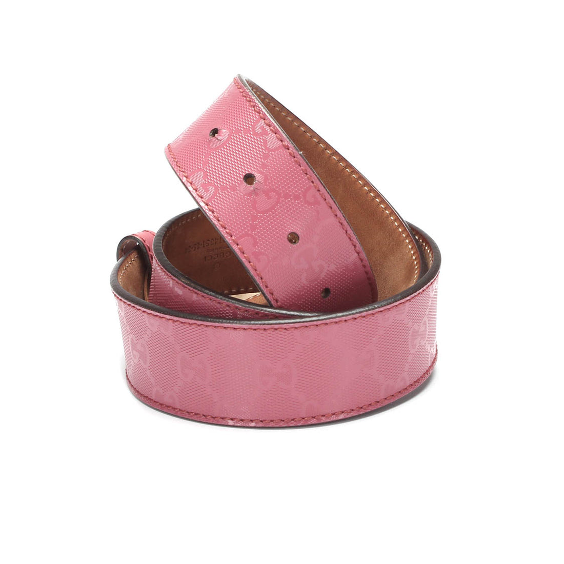 Interlocking G Leather Belt 114876