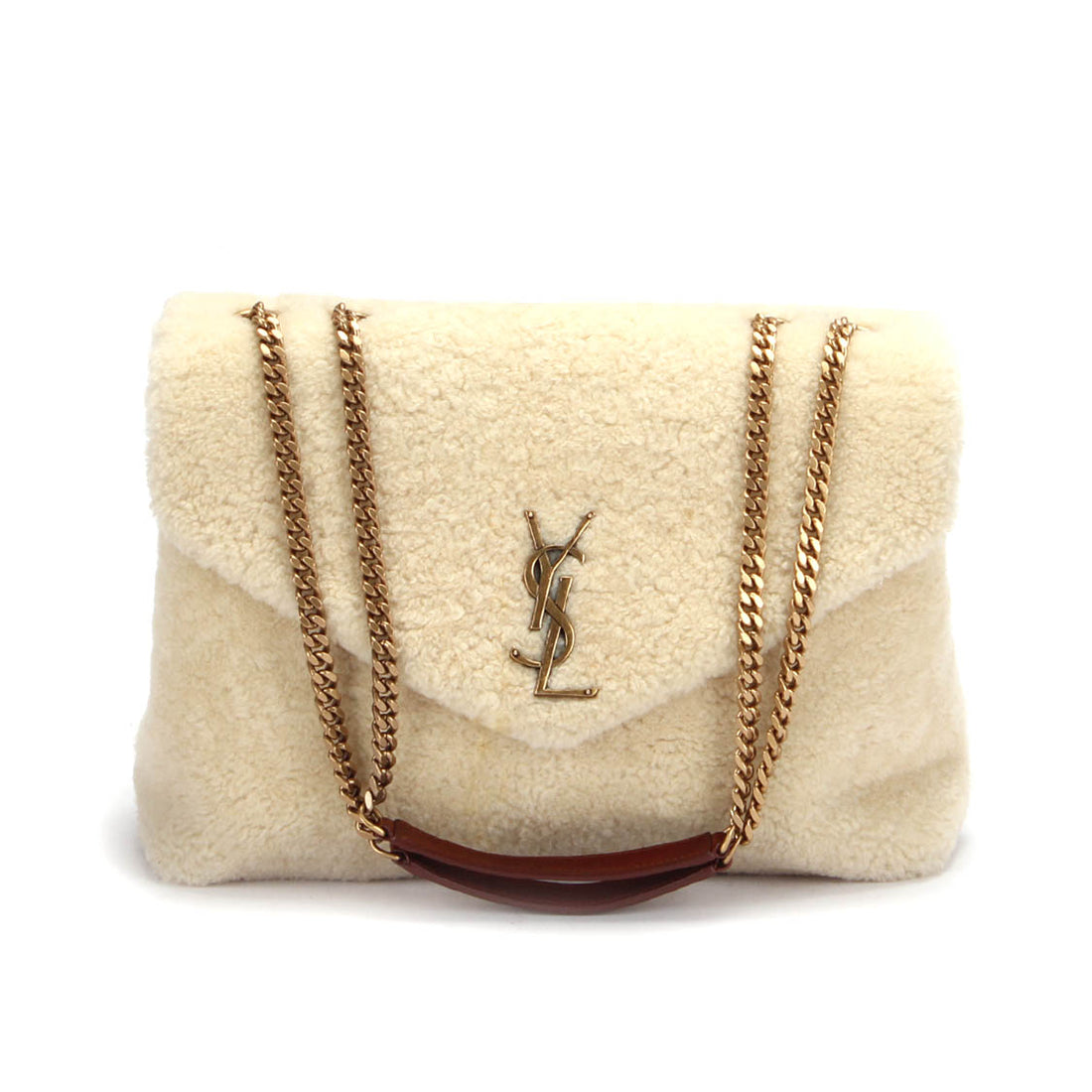 LouLou Shearling Shoulder Bag