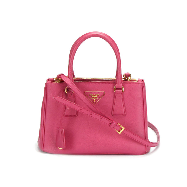 Mini Saffiano Galleria Shoulder Bag