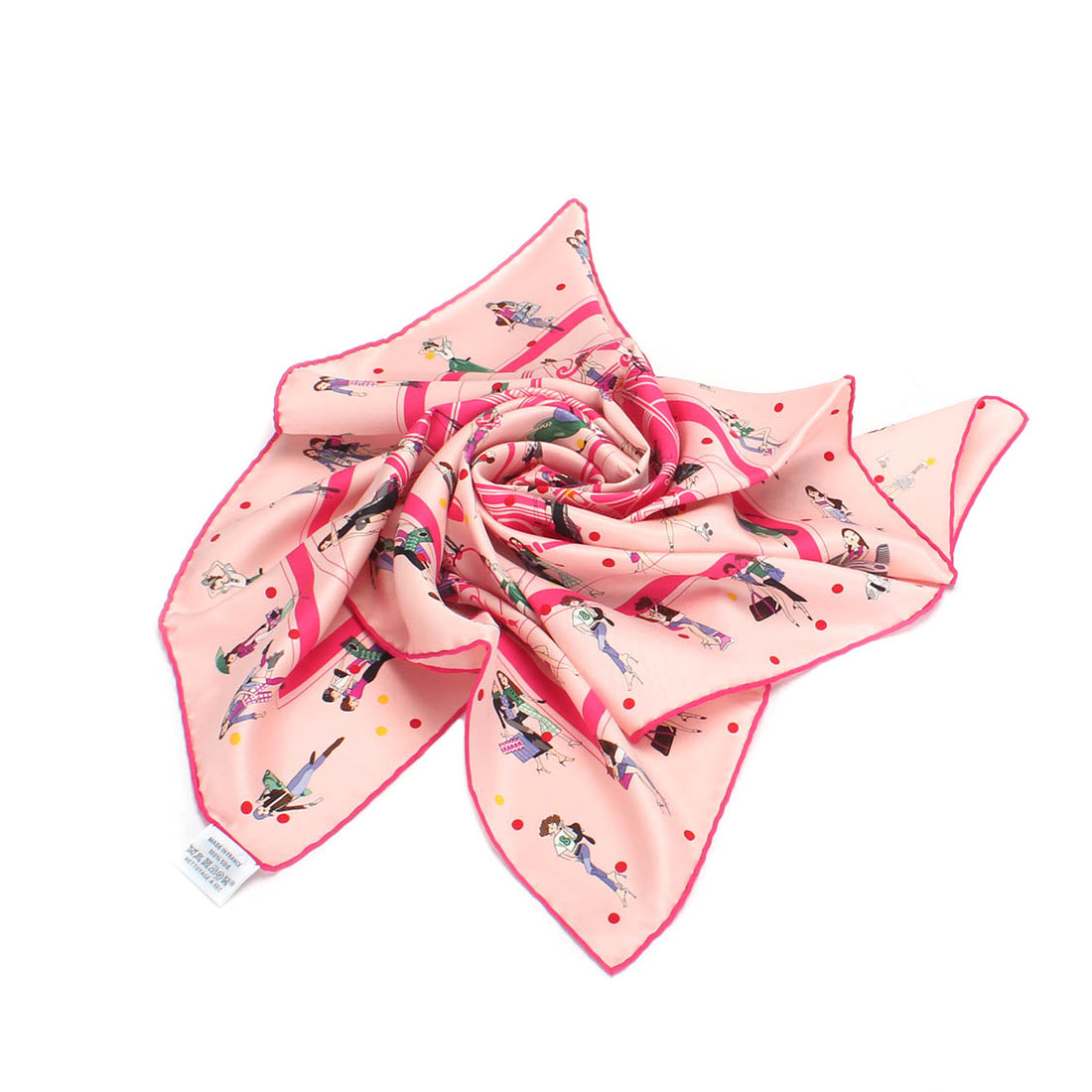 Ex-Libris les Parisiennes Silk Scarf