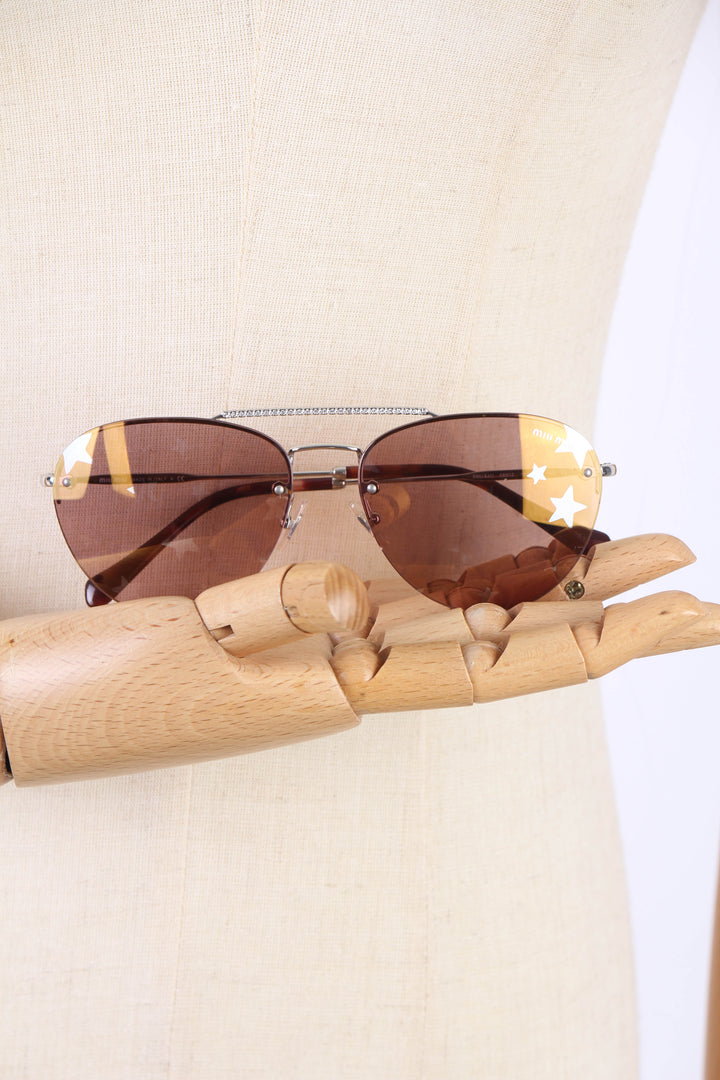 Star Printed Tinted Sunglasses SMU 54U