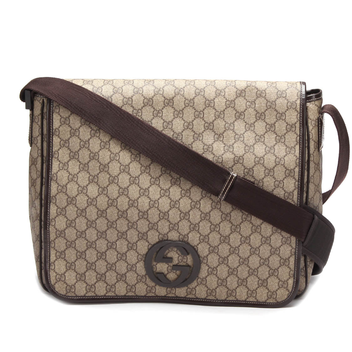 GG Supreme Interlocking G Messenger Bag 222291