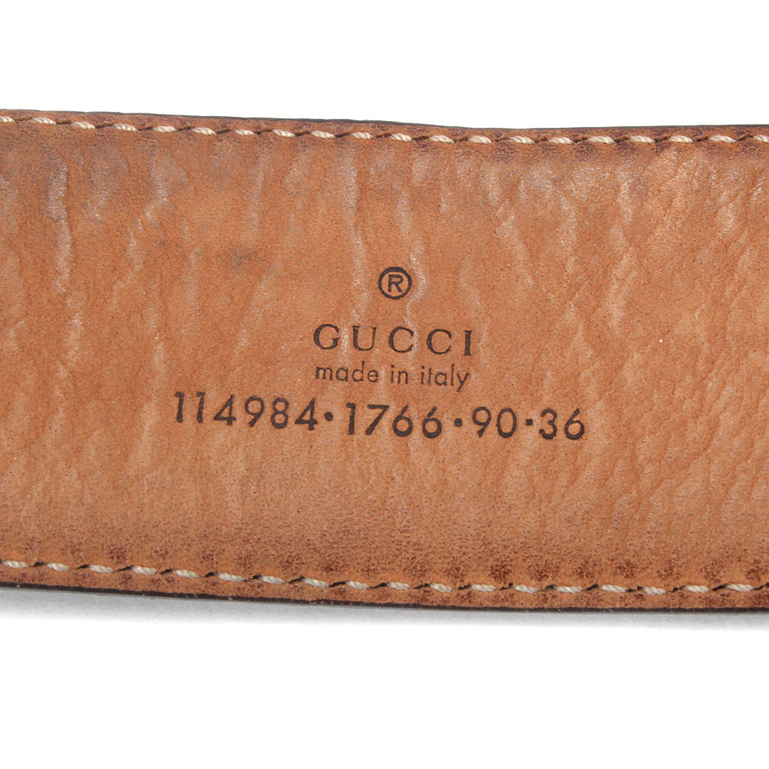 Guccissima Signature Belt 114948