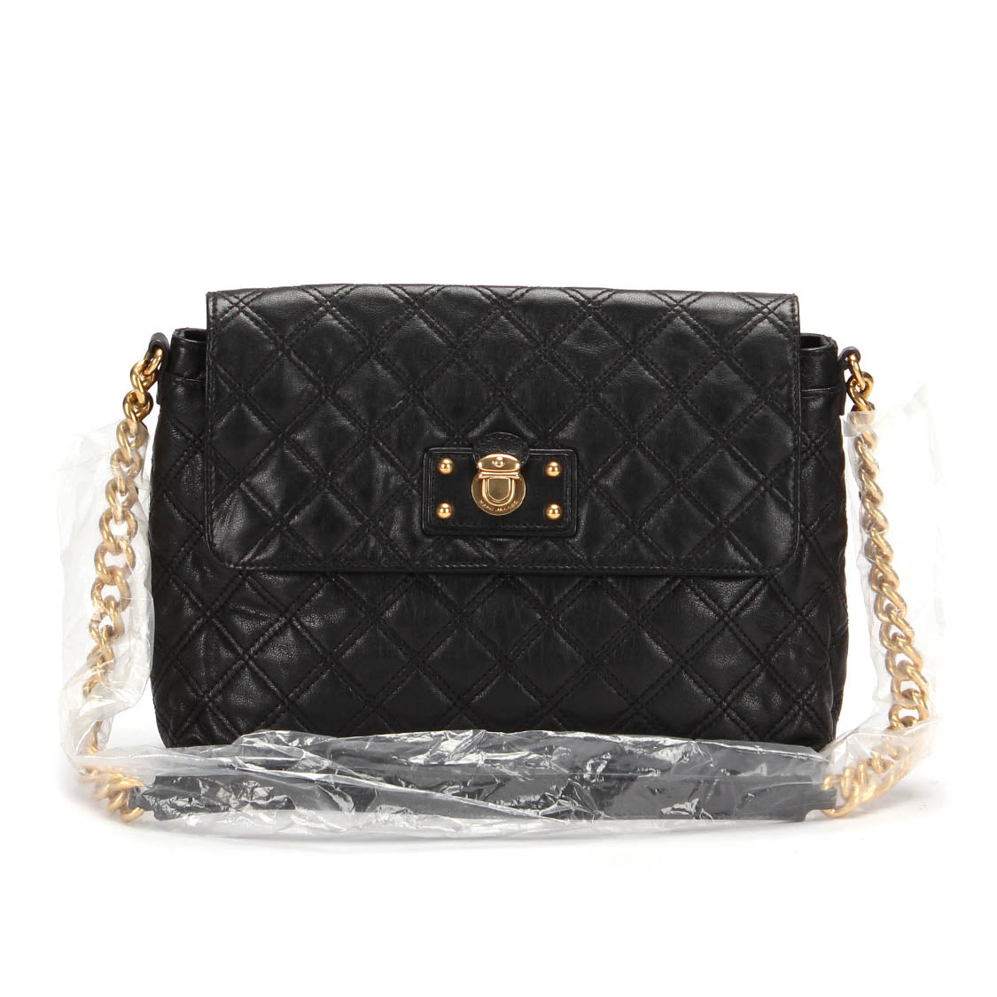 Quilted Leather Chain Bag