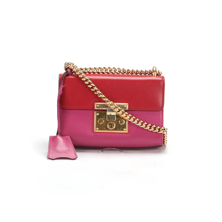 Small Guccissima Padlock Shoulder Bag 409487