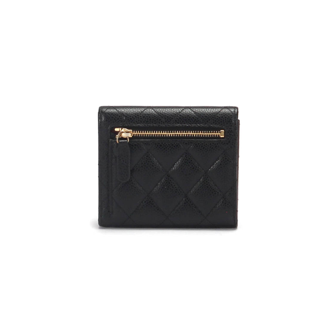 Caviar Compact Flap Wallet