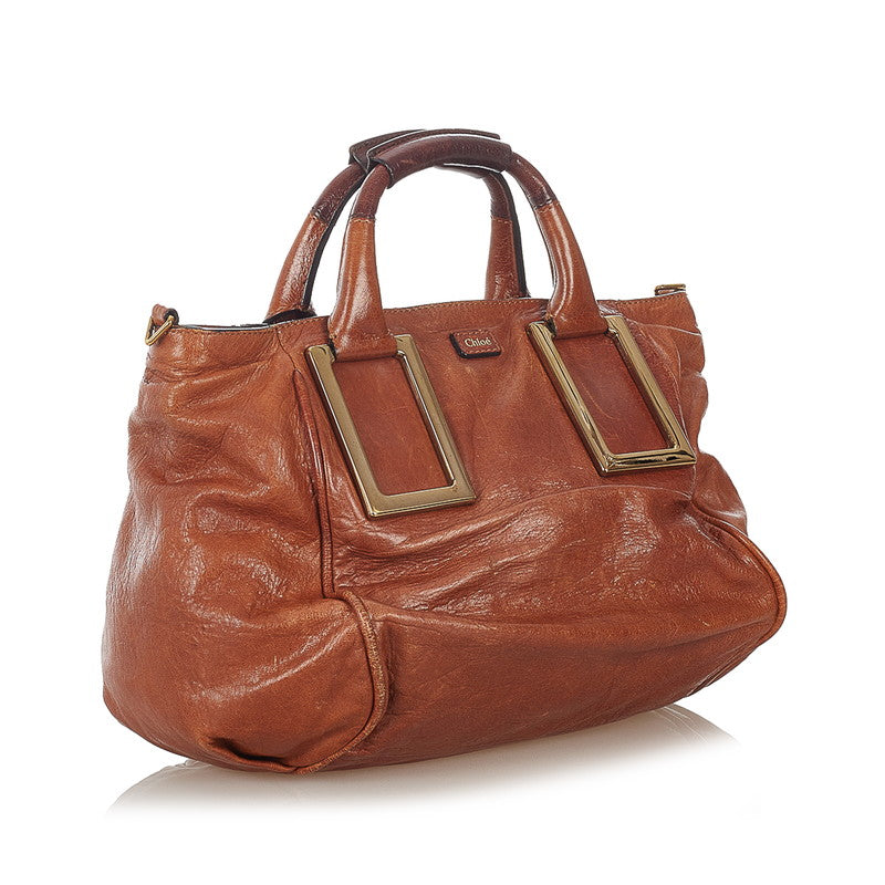 Leather Ethel Handbag