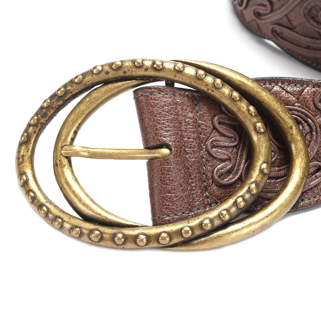 Wide Leather Belt